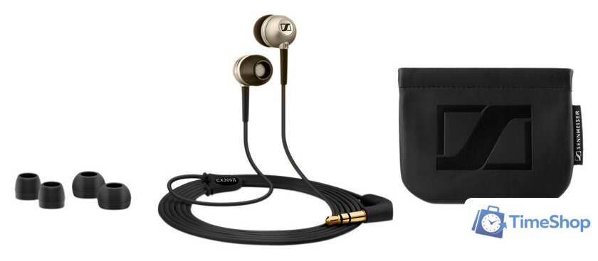 Наушники Sennheiser CX 300 II Precision (черный) - Изображение №6 — Интернет-магазин Time-Shop