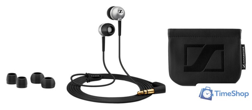Наушники Sennheiser CX 300 II Precision (черный) - Изображение №9 — Интернет-магазин Time-Shop