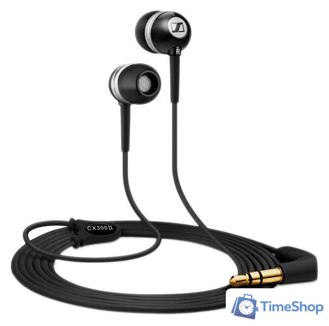 Наушники Sennheiser CX 300 II Precision (черный) - Изображение №2 — Интернет-магазин Time-Shop