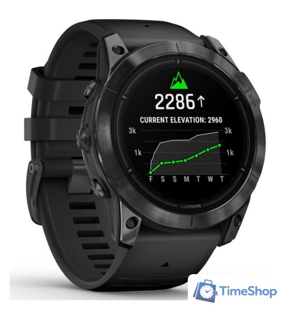 Умные часы Garmin Epix Pro Gen 2 Standard 51 мм (сланцево-серый/черный) - Изображение №3 — Интернет-магазин Time-Shop