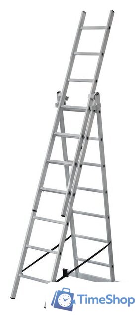 Лестница-трансформер FIT Трехсекционная алюминиевая 65432 - Изображение №1 — Интернет-магазин Time-Shop