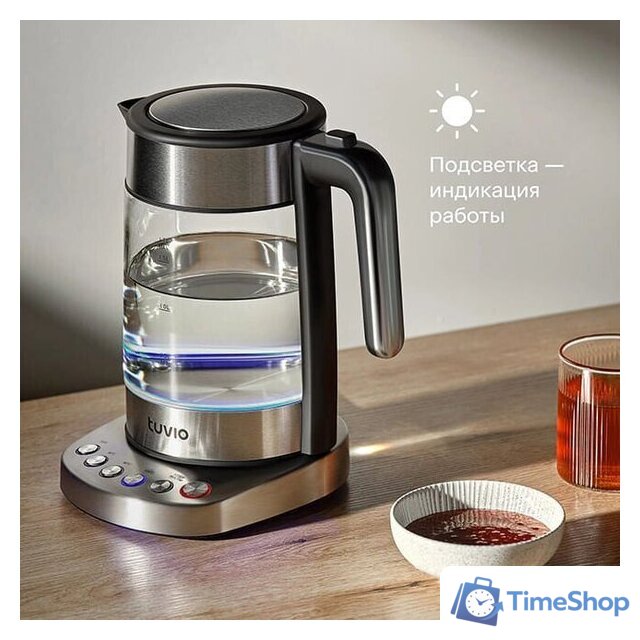 Электрический чайник Tuvio TUK217H1 - Изображение №8 — Интернет-магазин Time-Shop