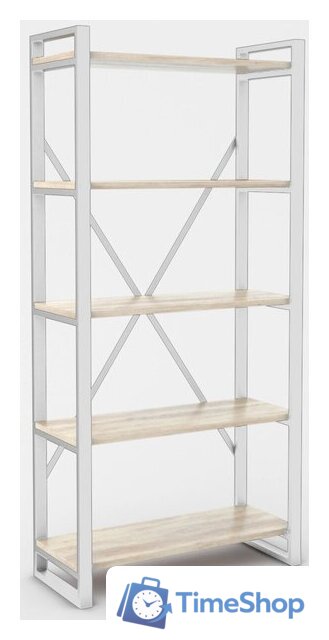 Стеллаж Hype Mebel Стандарт-2 50x170 (белый/древесина белая) - Изображение №1 — Интернет-магазин Time-Shop