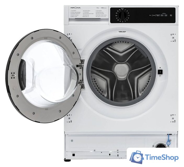 Стирально-сушильная машина Krona Darre 1400 7/5K White - Изображение №2 — Интернет-магазин Time-Shop