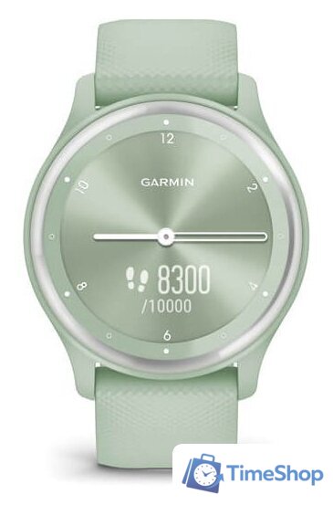 Умные часы Garmin Vivomove Sport (мятный) - Изображение №4 — Интернет-магазин Time-Shop