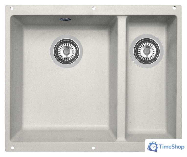 Кухонная мойка Zigmund & Shtain Integra 500.2 (индийская ваниль) - Изображение №1 — Интернет-магазин Time-Shop