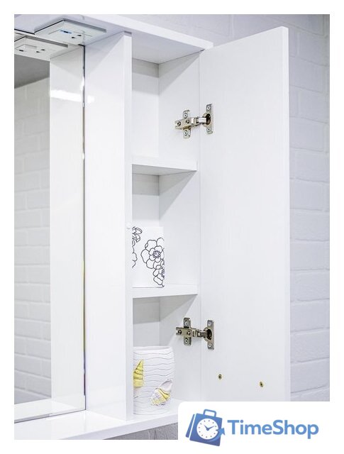  Домино Шкаф с зеркалом Cube 80 (правый) - Изображение №14 — Интернет-магазин Time-Shop