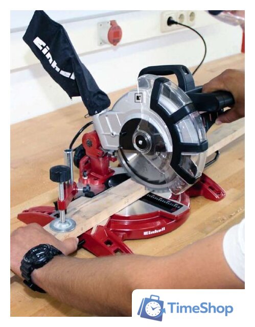 Торцовочная пила Einhell TC-MS 2112 [4300295] - Изображение №7 — Интернет-магазин Time-Shop