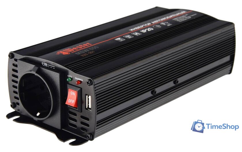 Автомобильный инвертор Wester MSW600 - Изображение №1 — Интернет-магазин Time-Shop