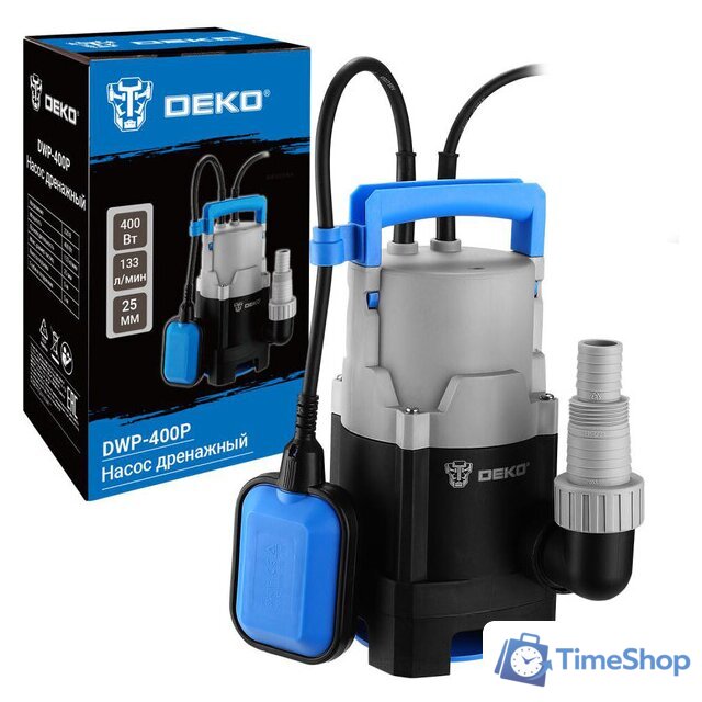 Дренажный насос Deko DWP-400P - Изображение №1 — Интернет-магазин Time-Shop