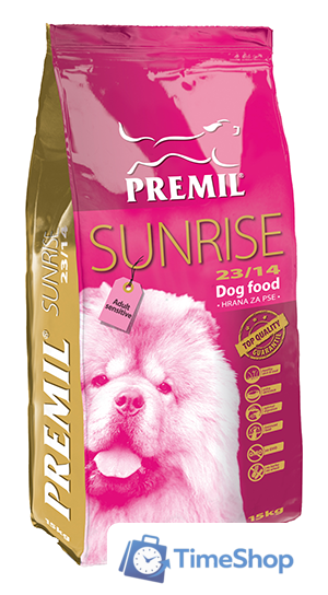 Сухой корм для собак Premil Sunrise 15 кг - Изображение №1 — Интернет-магазин Time-Shop