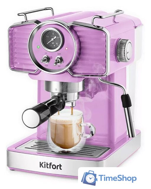 Рожковая кофеварка Kitfort KT-7125-3 - Изображение №1 — Интернет-магазин Time-Shop