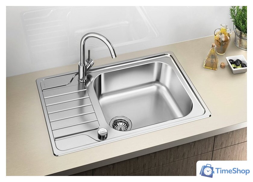 Кухонная мойка Blanco Dinas XL 6 S Compact 525120 - Изображение №2 — Интернет-магазин Time-Shop