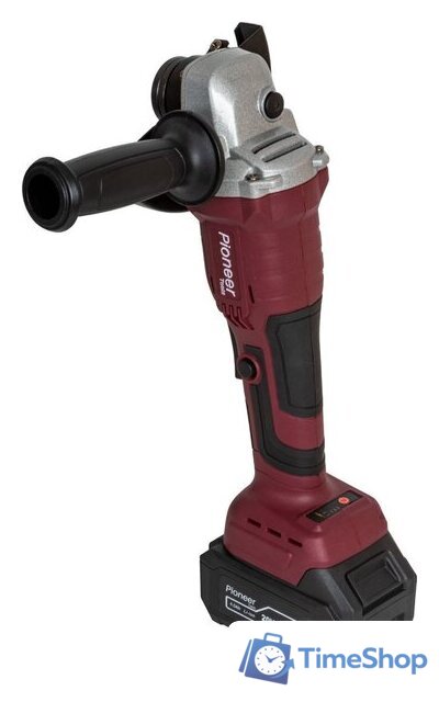 Угловая шлифмашина Pioneer Tools Master AG-M20V-125-01B USP (с 1-им АКБ, кейс) - Изображение №5 — Интернет-магазин Time-Shop