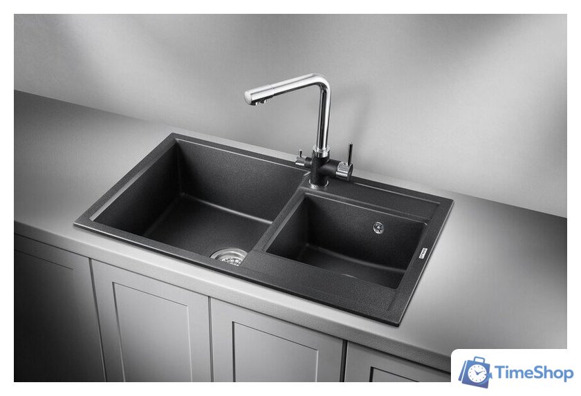 Кухонная мойка Granula GR-8201 (черный) - Изображение №2 — Интернет-магазин Time-Shop