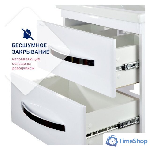  Doratiz Тумба под умывальник Doratiz Экватор 60 9912.808 (белый) - Изображение №13 — Интернет-магазин Time-Shop