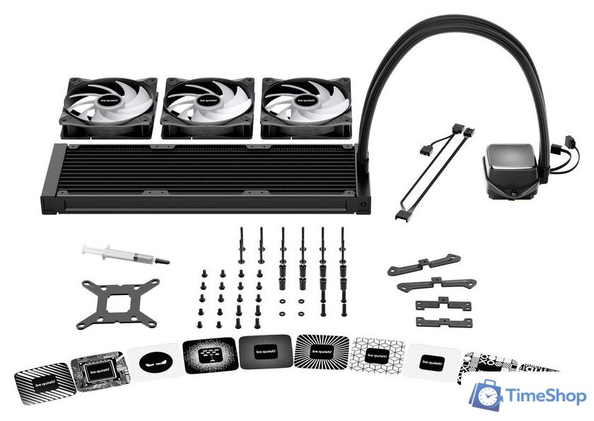 Система жидкостного охлаждения для процессора be quiet! Pure Loop 3 LX 360mm BW031EU - Изображение №4 — Интернет-магазин Time-Shop