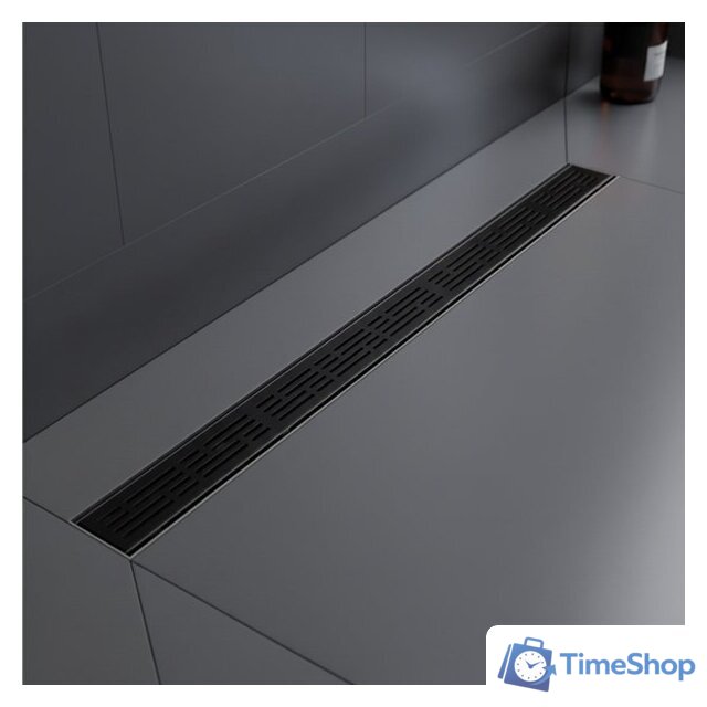 Трап/канал Lauter 2120672-LMB 700x70 (черный матовый) - Изображение №5 — Интернет-магазин Time-Shop