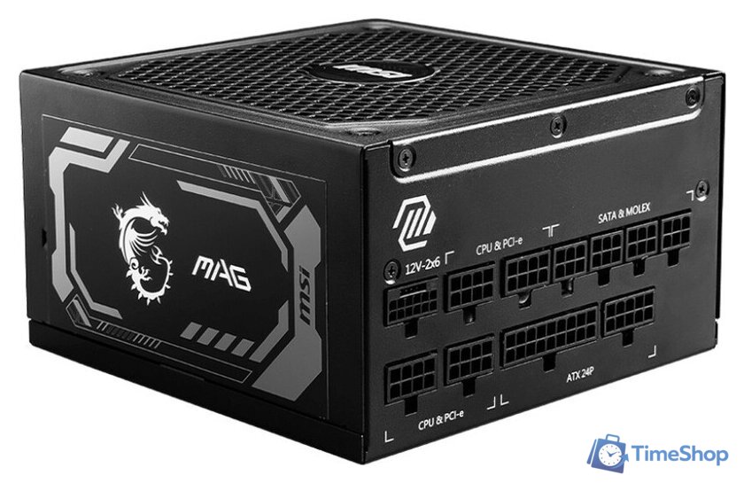 Блок питания MSI MAG A1000GL PCIE5 - Изображение №1 — Интернет-магазин Time-Shop