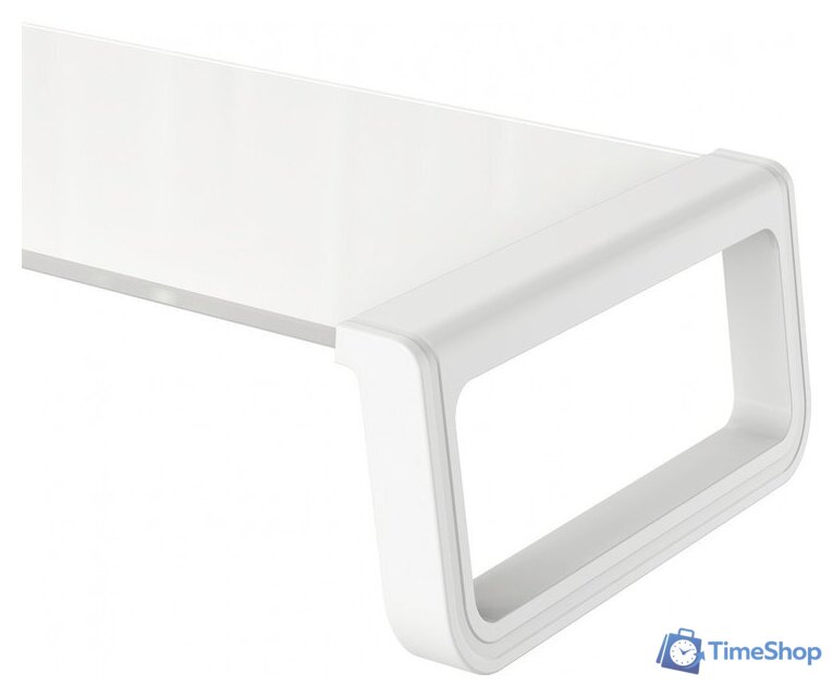 Подставка CACTUS CS-MR-ALGL (прозрачный/белый) - Изображение №5 — Интернет-магазин Time-Shop