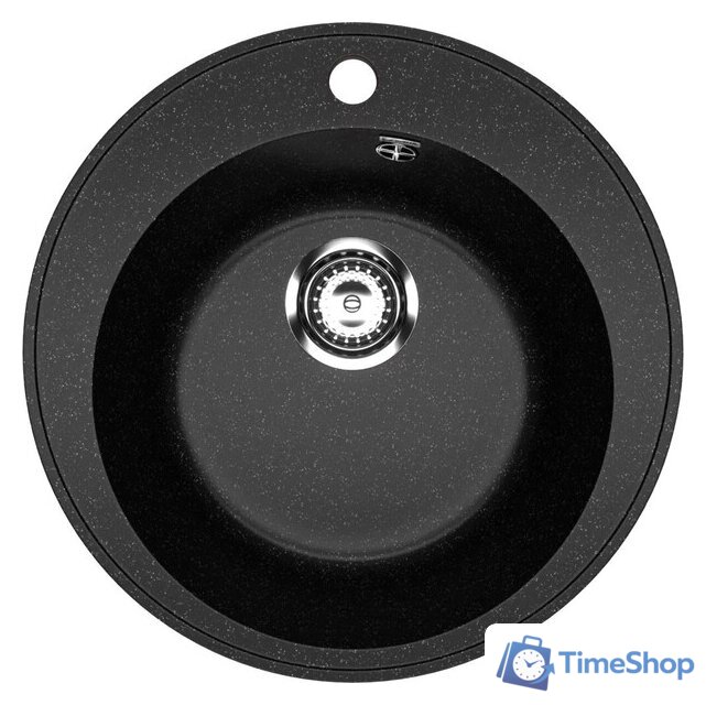 Кухонная мойка Practik PR-M 475-004 (черный оникс) - Изображение №1 — Интернет-магазин Time-Shop