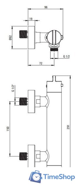 Смеситель Deante Titanium BCH D4BT - Изображение №5 — Интернет-магазин Time-Shop