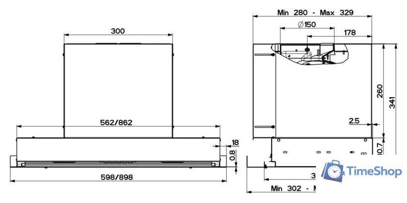 Кухонная вытяжка KUPPERSBERG Francesca 60 - Изображение №7 — Интернет-магазин Time-Shop