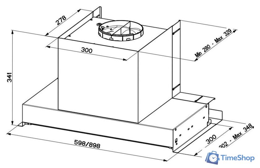 Кухонная вытяжка KUPPERSBERG Francesca 60 - Изображение №8 — Интернет-магазин Time-Shop