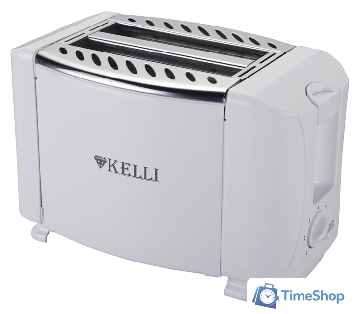 Тостер KELLI KL-5068 (белый) - Изображение №1 — Интернет-магазин Time-Shop