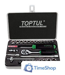 Набор трещотка с головками Toptul GCAD2902 29 предметов - Изображение №1 — Интернет-магазин Time-Shop