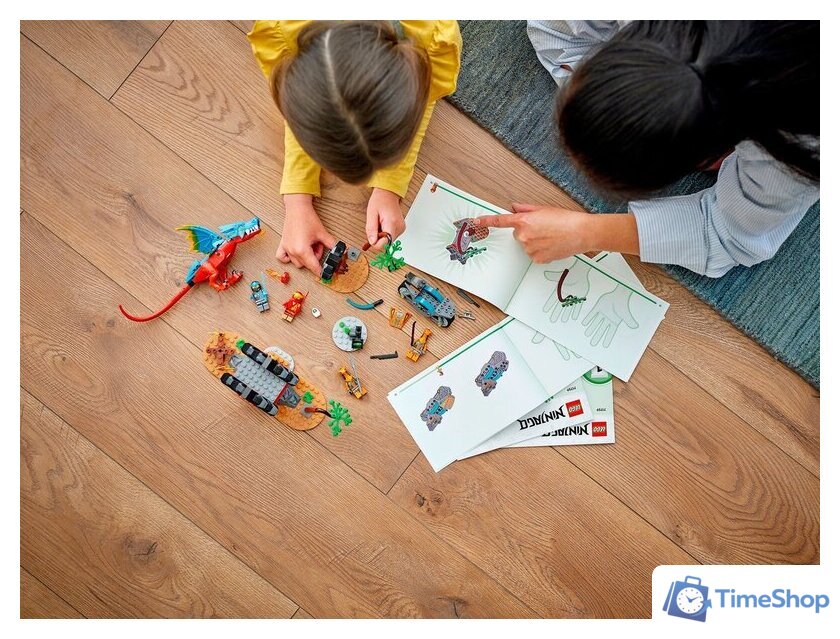 Конструктор LEGO Ninjago 71759 Драконий храм ниндзя - Изображение №8 — Интернет-магазин Time-Shop