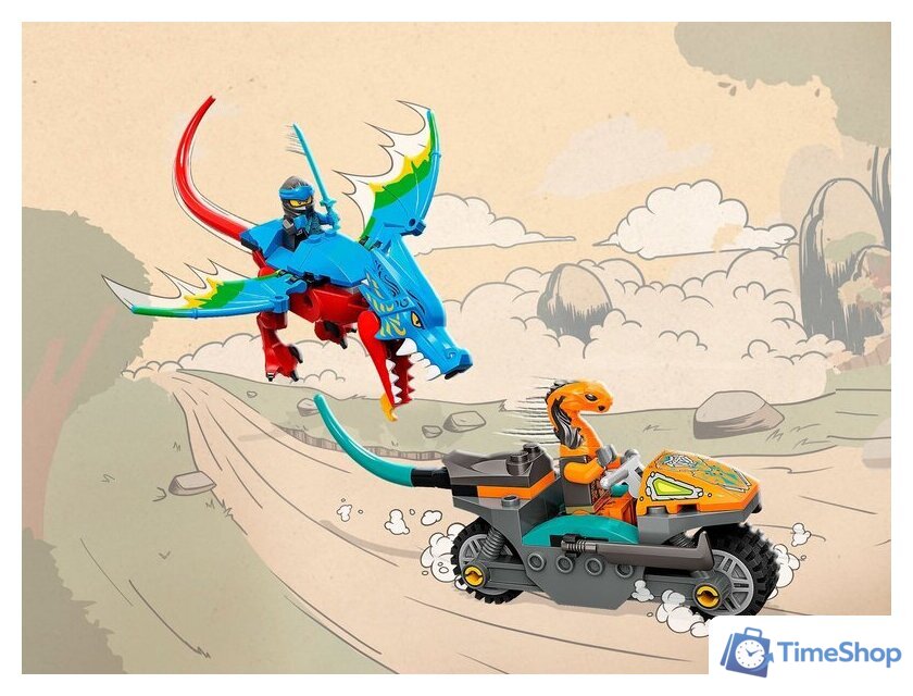 Конструктор LEGO Ninjago 71759 Драконий храм ниндзя - Изображение №2 — Интернет-магазин Time-Shop