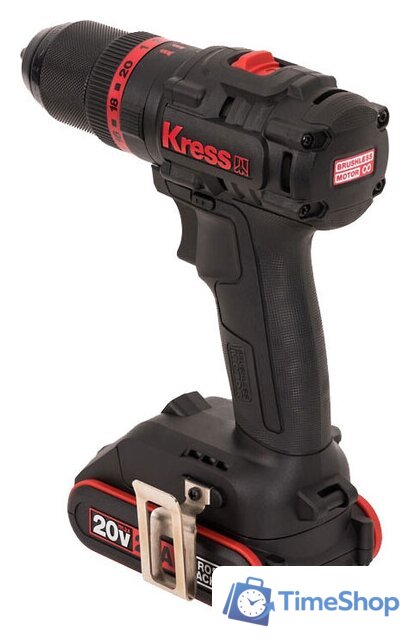 Ударная дрель-шуруповерт Kress KUC30.1 (с 2-мя АКБ, сумка) - Изображение №3 — Интернет-магазин Time-Shop