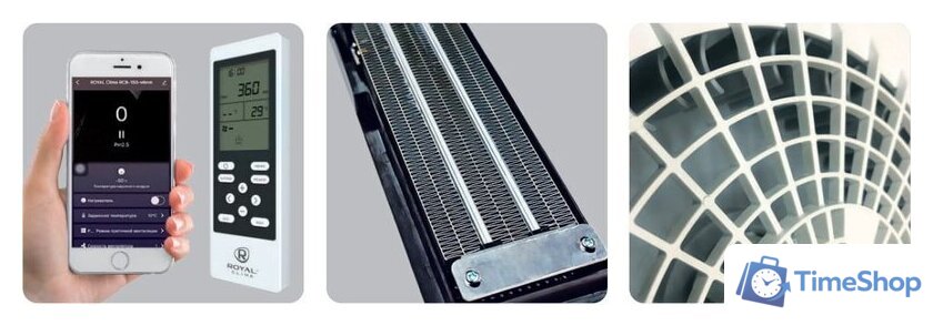 Проветриватель с нагревом Royal Clima Brezza RCB-H 150 Lux - Изображение №4 — Интернет-магазин Time-Shop