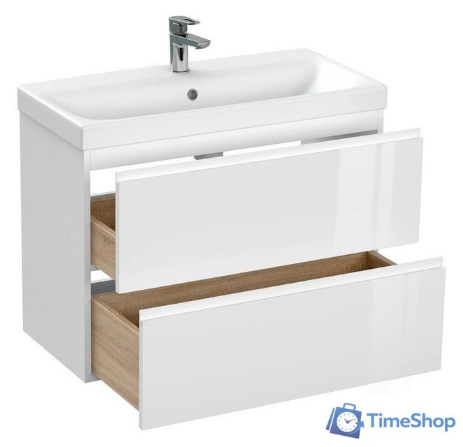  Cersanit Тумба под умывальник Moduo Slim 80 64126 - Изображение №6 — Интернет-магазин Time-Shop