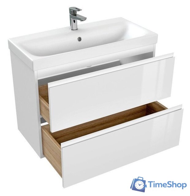  Cersanit Тумба под умывальник Moduo Slim 80 64126 - Изображение №4 — Интернет-магазин Time-Shop