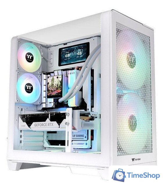 Корпус Thermaltake View 390 Air Snow CA-11F-00M6WN-00 - Изображение №1 — Интернет-магазин Time-Shop