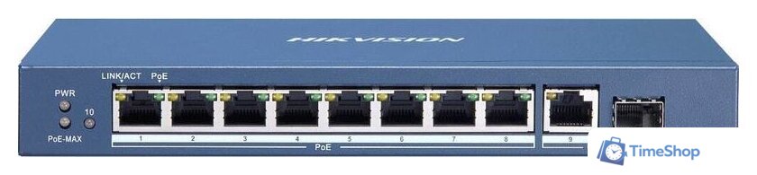 Неуправляемый коммутатор Hikvision DS-3E0510P-E/M - Изображение №1 — Интернет-магазин Time-Shop