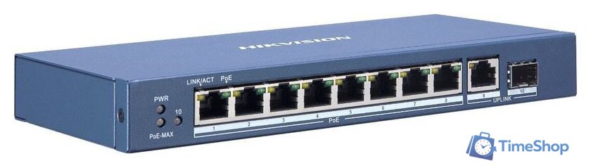 Неуправляемый коммутатор Hikvision DS-3E0510P-E/M - Изображение №3 — Интернет-магазин Time-Shop