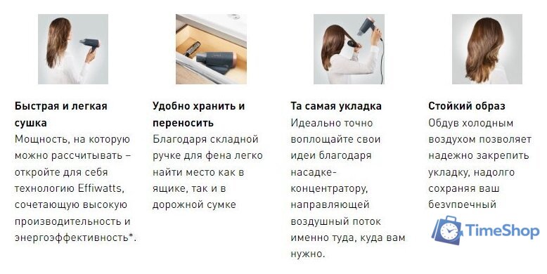 Фен Rowenta CV1851F0 - Изображение №8 — Интернет-магазин Time-Shop