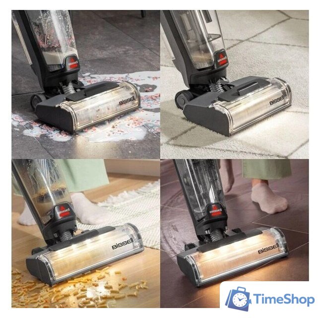 Вертикальный моющий пылесос Bissell CrossWave OmniFind Pro 4008N - Изображение №5 — Интернет-магазин Time-Shop