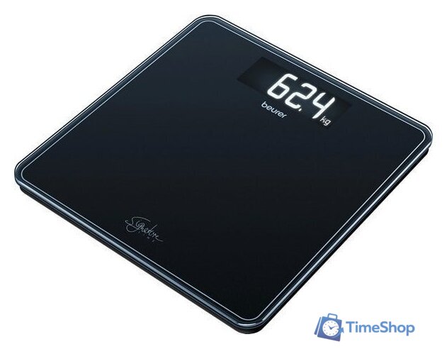 Напольные весы Beurer GS 400 SignatureLine (черный) - Изображение №1 — Интернет-магазин Time-Shop
