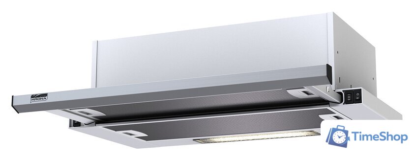 Кухонная вытяжка Krona Kamilla Slim 500 Inox - Изображение №1 — Интернет-магазин Time-Shop