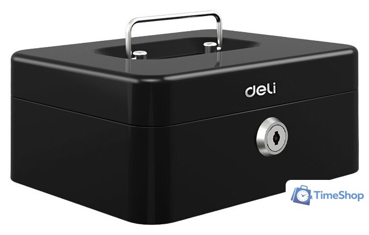 Кэшбокс Deli T500 (черный) - Изображение №1 — Интернет-магазин Time-Shop