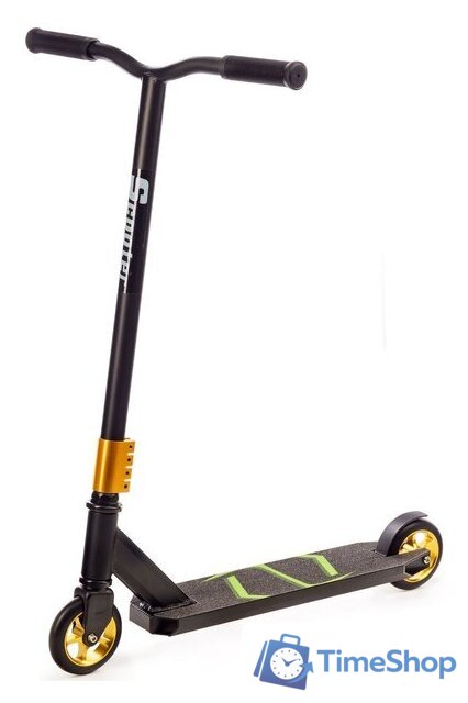Трюковый самокат Favorit PJ637BK - Изображение №1 — Интернет-магазин Time-Shop