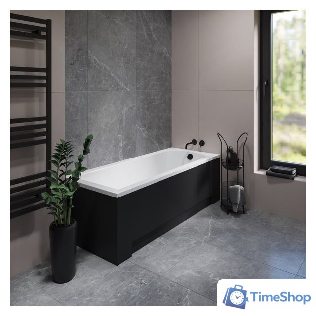 Ванна Lauter Amelia 180 21204080 (с ножками и сифоном 21Y11030 хром) - Изображение №19 — Интернет-магазин Time-Shop