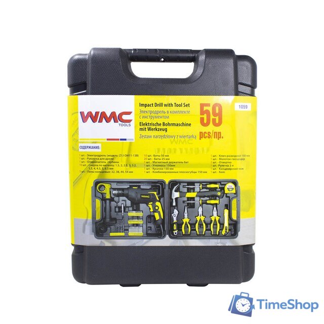 Ударная дрель WMC Tools 1059 - Изображение №2 — Интернет-магазин Time-Shop