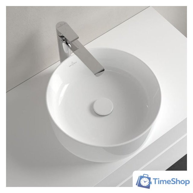 Умывальник Villeroy & Boch Collaro Ceramic Plus 4A1840R1 - Изображение №5 — Интернет-магазин Time-Shop