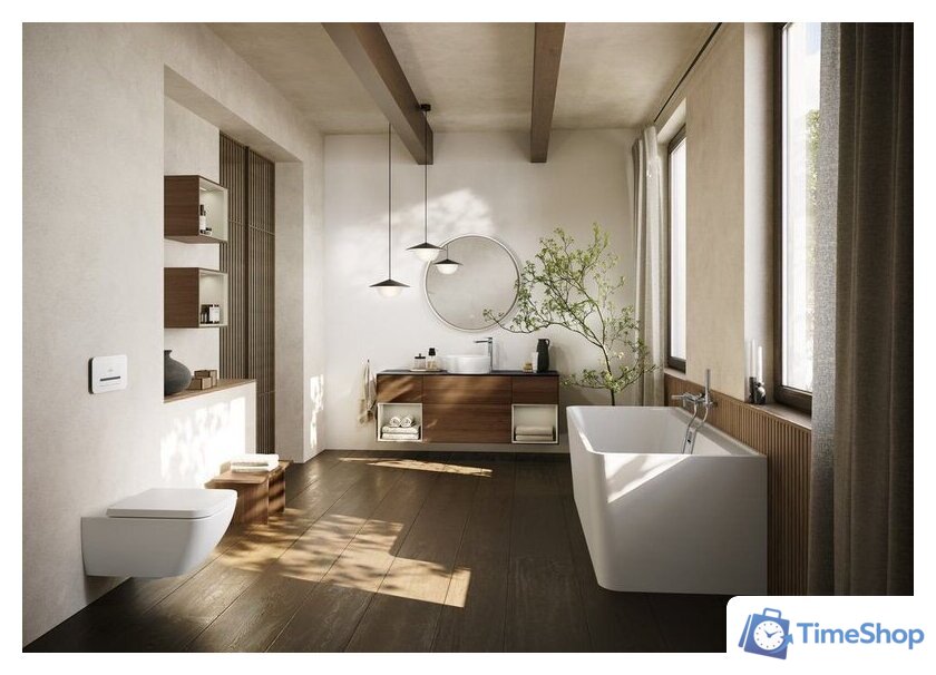 Умывальник Villeroy & Boch Collaro Ceramic Plus 4A1840R1 - Изображение №10 — Интернет-магазин Time-Shop