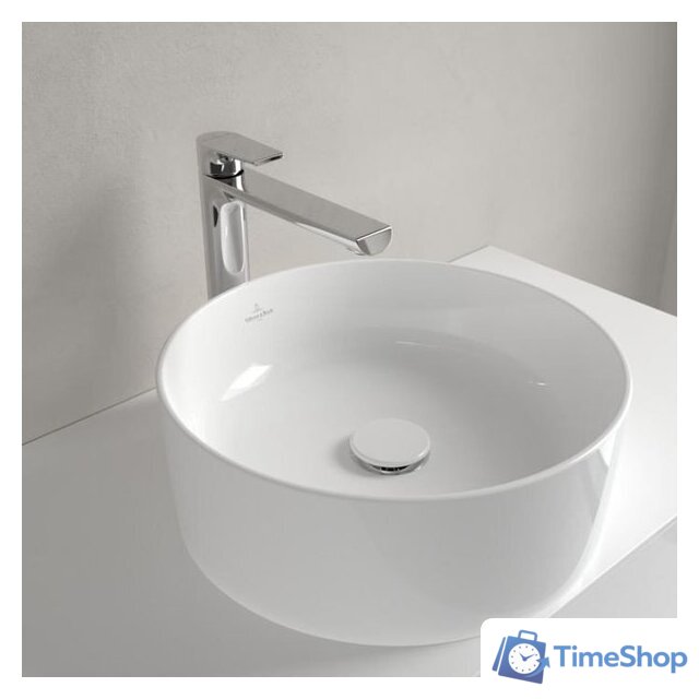 Умывальник Villeroy & Boch Collaro Ceramic Plus 4A1840R1 - Изображение №8 — Интернет-магазин Time-Shop